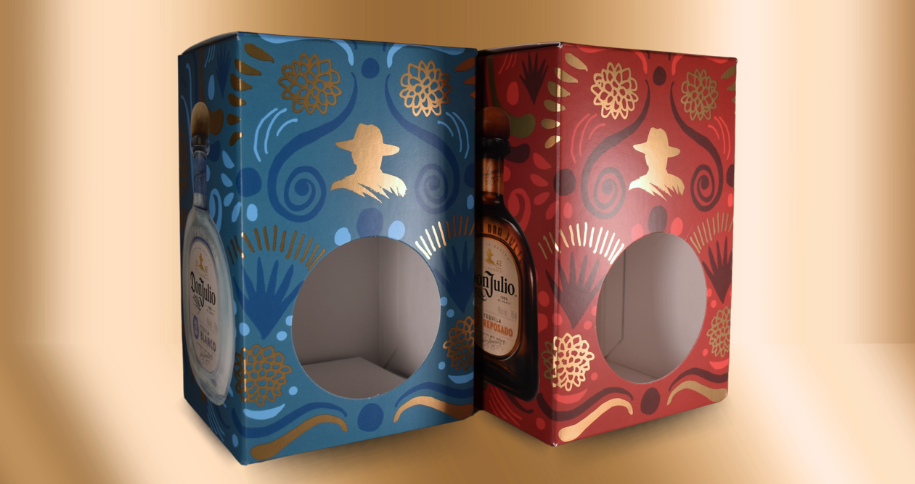 Cold Foil Boxes for Don Julio