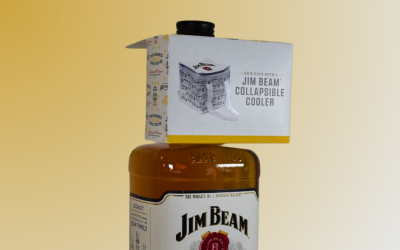 Jim Beam Bottle Hitchhiker Packaging
