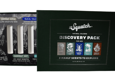 Dr. Squatch Discovery Pack Cologne Packaging