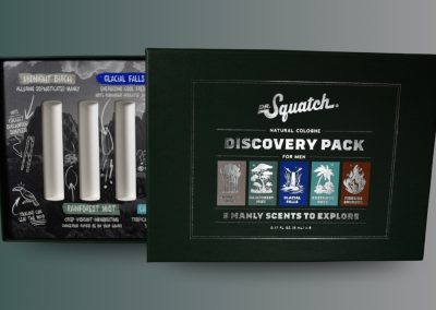 Dr. Squatch Discovery Pack Cologne Packaging