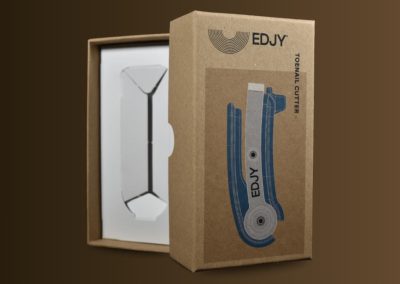 Rigid Box with Paperboard Insert for EDJY Toenail Cutters